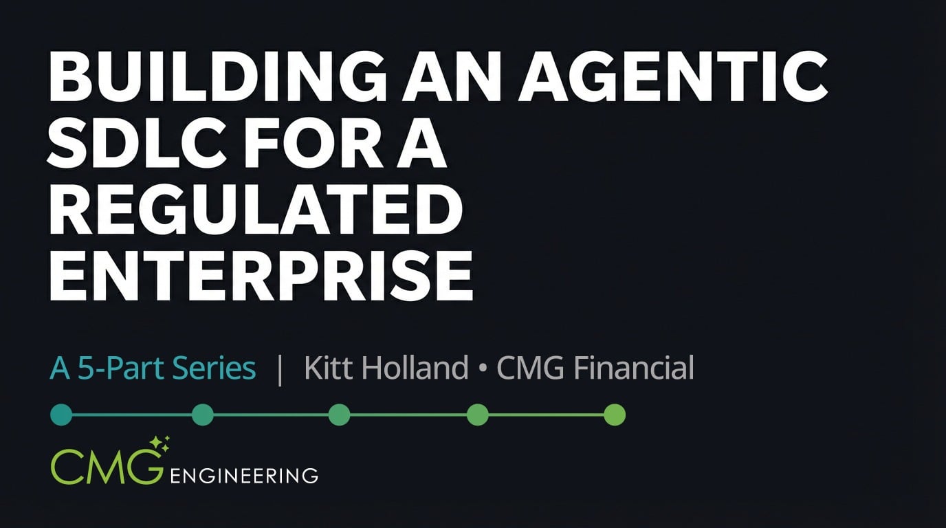 Building an Agentic SDLC in a Regulated Enterprise